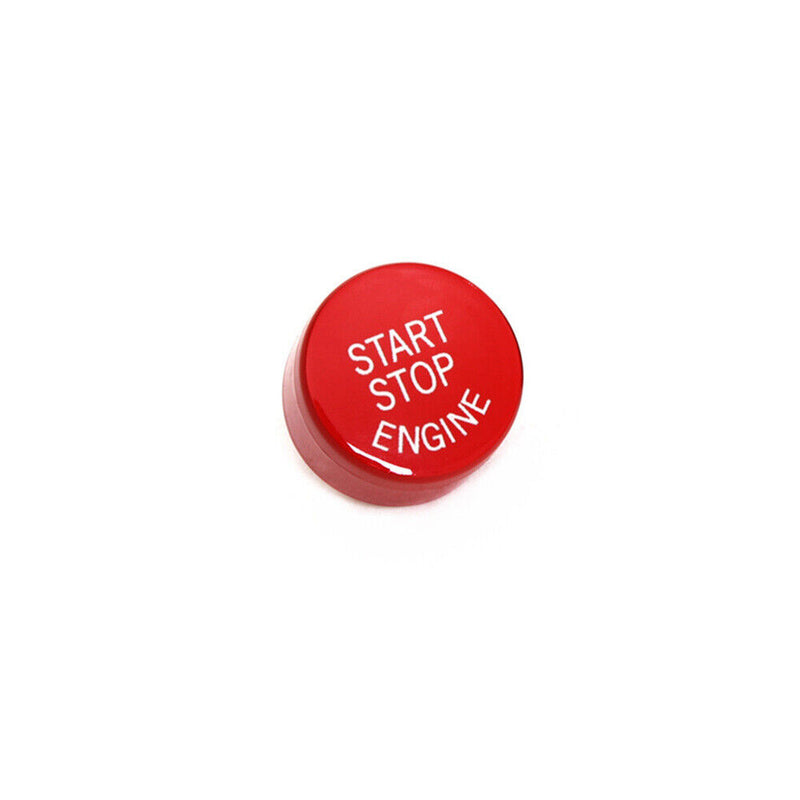 Red Engine Start Stop Push Button Cover Trim for BMW 5-series G30 G32 2017-2022