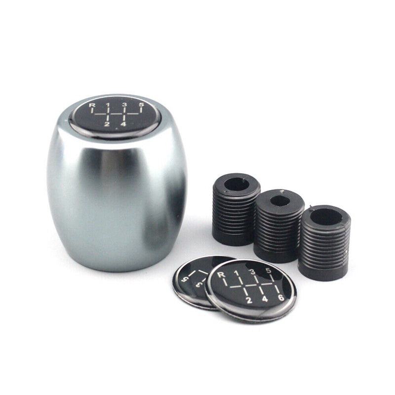 Aluminum Alloy Gray 5/6 Speed Gear Shift Knob For Chevrolet Cruze 2010-2015