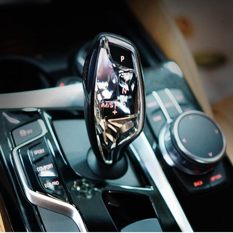 Rock Crystal Gear Shift Knob Cover Decor for BMW G30 525i 530i 540i 2018-