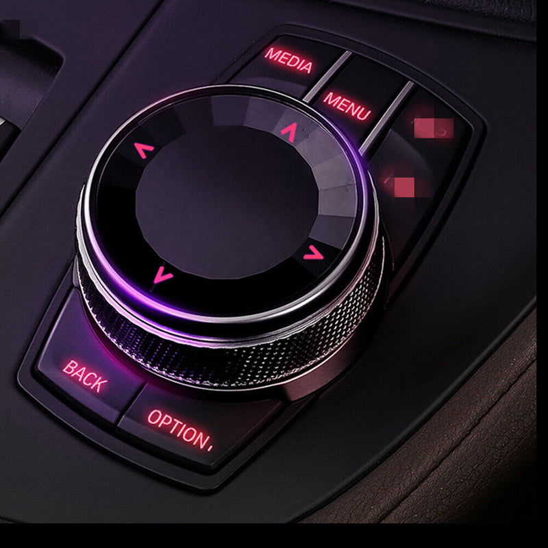 IDrive Multi-Media Knob Aluminum alloy Cover for BMW 7 Series 2009-2012 F02 F04