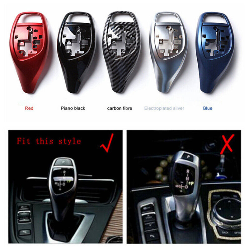 Gear Shift Stick Knob Repair w/Panel Cover Trim for BMW X5 F15 X6 F16 2014-2018