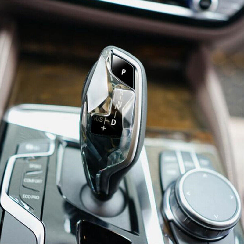 Rock Crystal Gear Shift Knob Cover Decor for BMW G30 525i 530i 540i 2018-