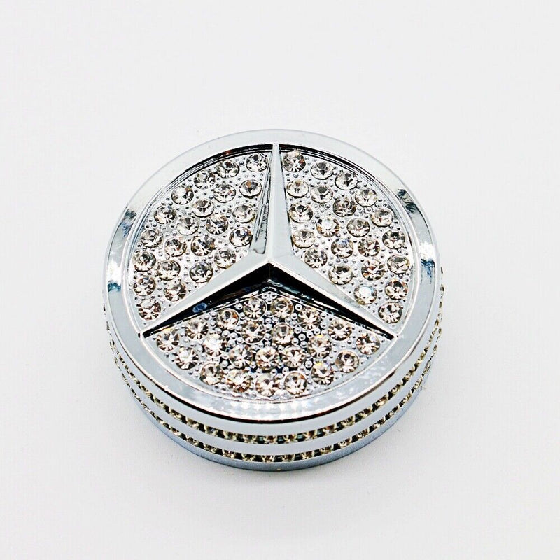 Knob Cover Decor Rhinestone Cover Multimedia For Mercedes Benz
