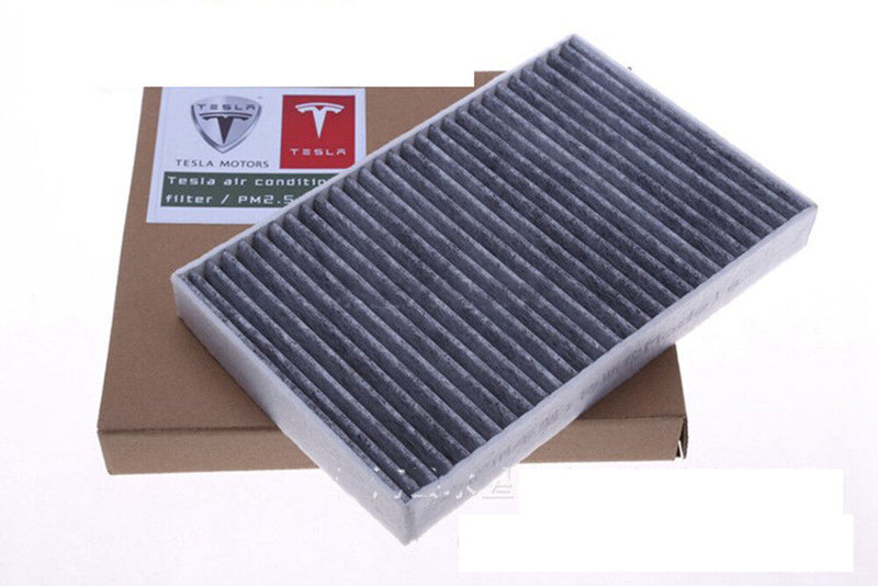 Carbon Fiber Cabin Air Filter Fit for  Tesla Model S 2012-2015