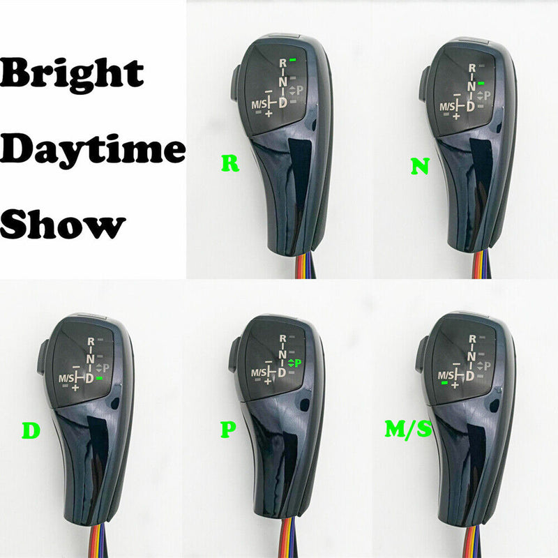 Black LED Gear Shift Knob for E81 E82 E84 E87 E88 E89 E90 E91 E92 E93