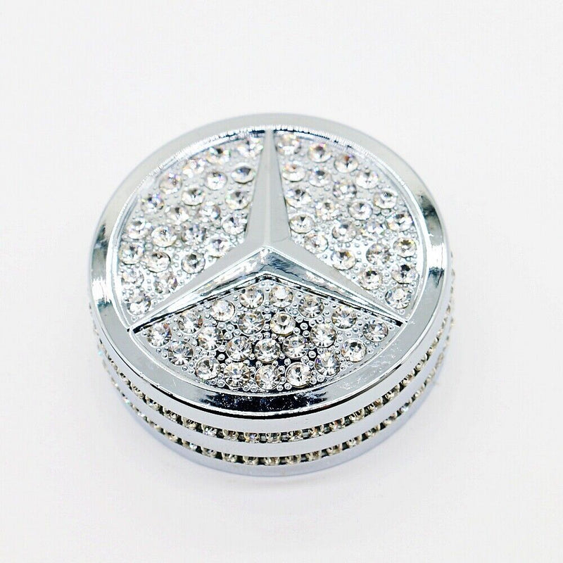 Knob Cover Decor Rhinestone Cover Multimedia For Mercedes Benz