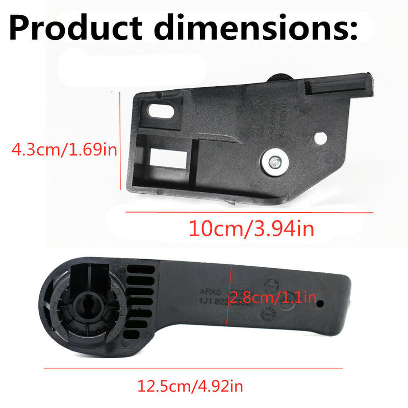 Hood Latch Release Handle+Bracket 1J1823633A 1J1823533C For VW Jetta Golf Beetle