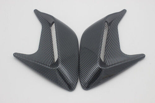 2PC Car  Decorative Side Vent Air Flow Fender Intake Stickers Carbon Fiber SALE