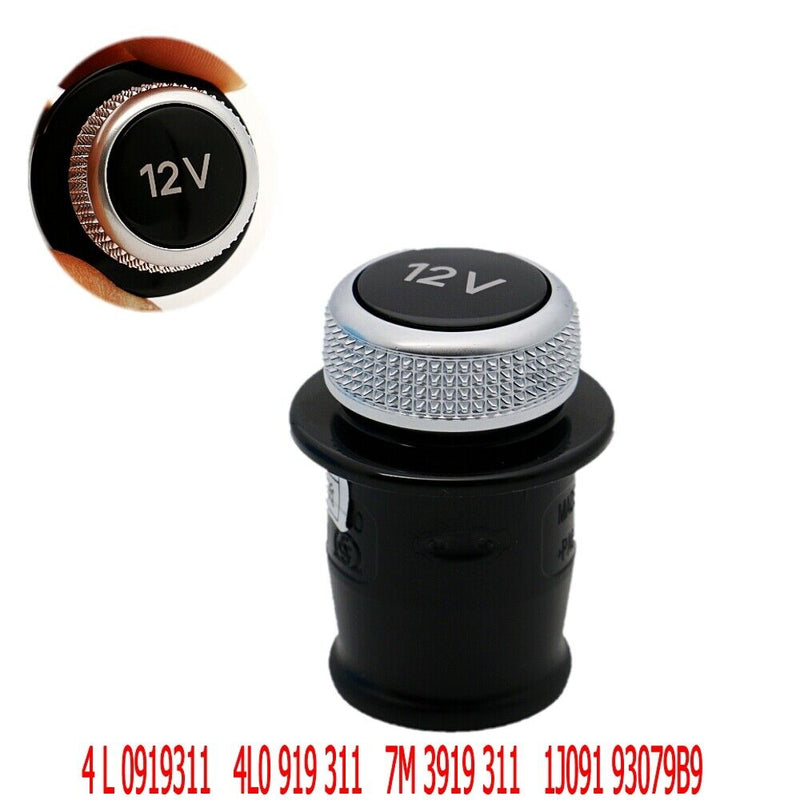 4H0919311 Chrome Cigarette Lighter Dummy Cover Socket Plug for Audi A4 A6 Q3 S3