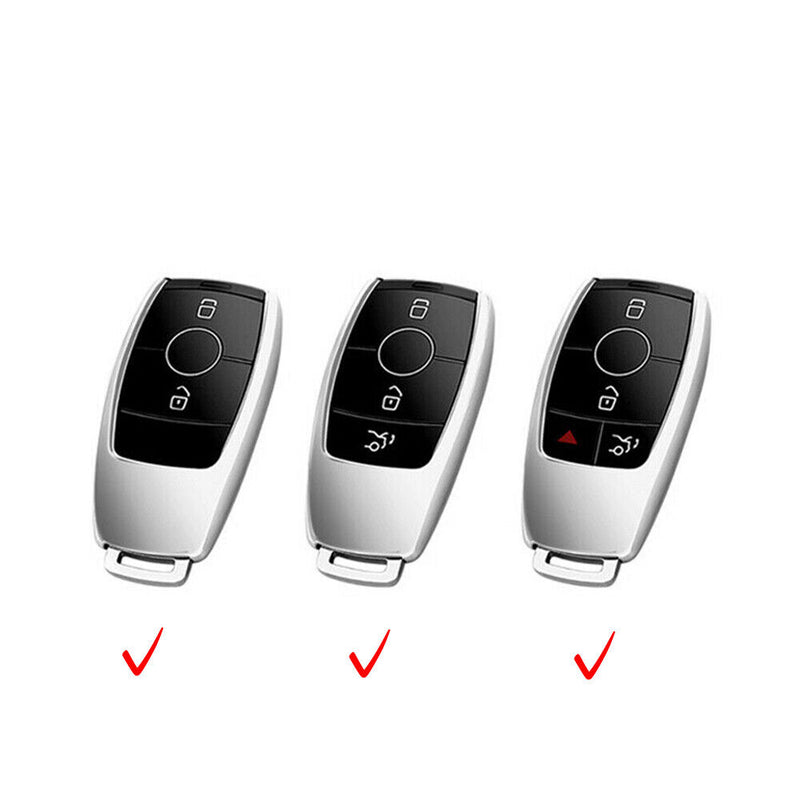 TPU Car Remote Smart Key Case Covers for Mercedes-Benz A B C E S G-Class