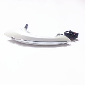 Comfort Access w/LED Front Left White Exterior Door Handle for BMW F07 F10 F01