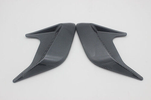 2PC Car  Decorative Side Vent Air Flow Fender Intake Stickers Carbon Fiber SALE