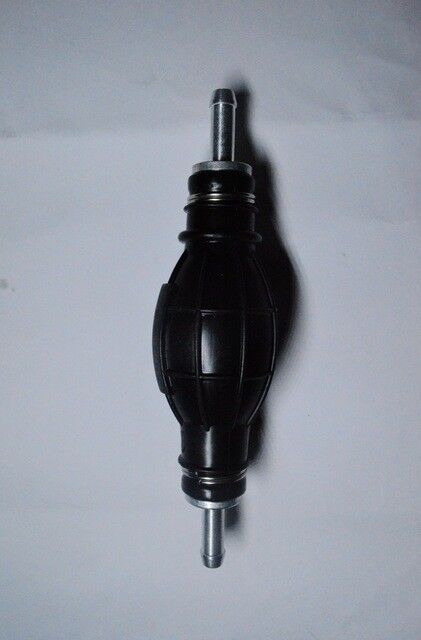 8MM Rubber Pump Hand Primer Bulb One Way Valve Marine Fuel Diesel For Boat Cars