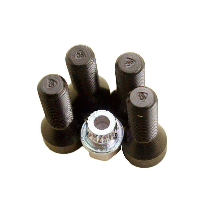 M14 x 1.5 Aluminum Wheel Bolts Lock Screw 36136786426 For BMW 7' E66 X3 E83