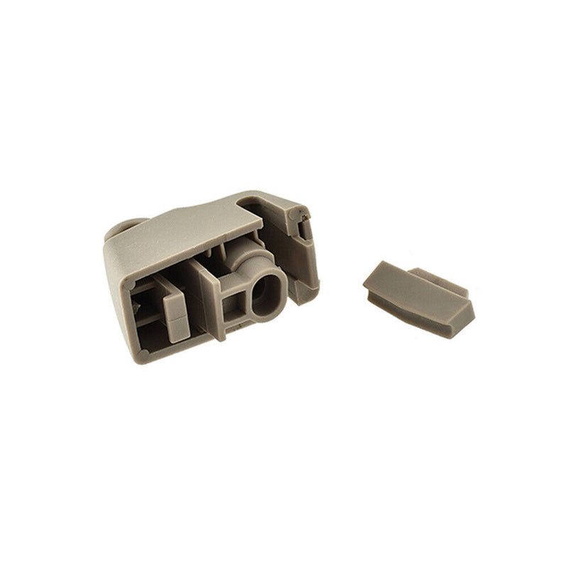 Beige Sun Visor Gray Clip Hook Retainer 4L0859561/2 for Audi 2007-2015 Q7