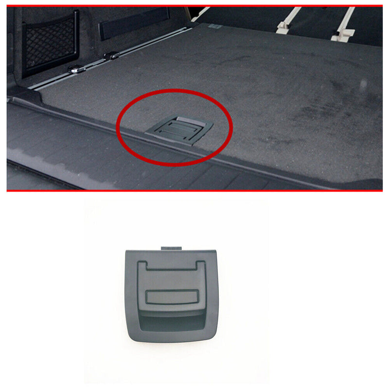 Black Trunk Mat Floor Carpet Handle for BMW E70 X5 2007-2013 E71 X6 2008-2014