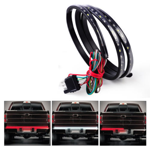 60" LED Strip Tailgate Bar Reverse Brake Turn Signal Light for Truck SUV Pickup