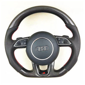 Best Carbon Fiber Leather Steering Wheel For Audi Q5 2010-2018