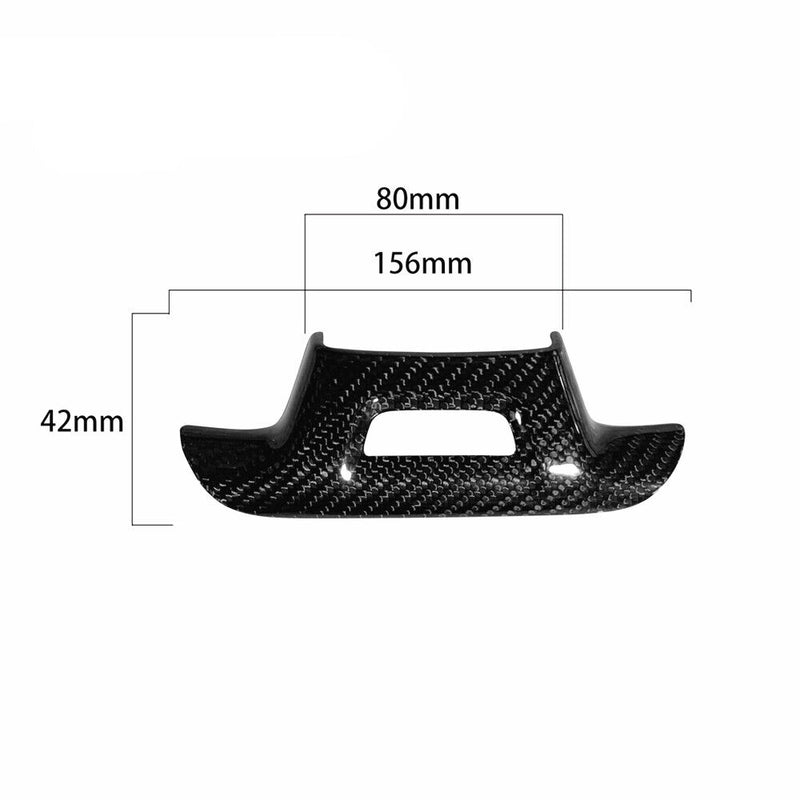 Carbon Fiber Steering Wheel Lower Trim for Chevrolet Camaro Bumblebee 2017-2020