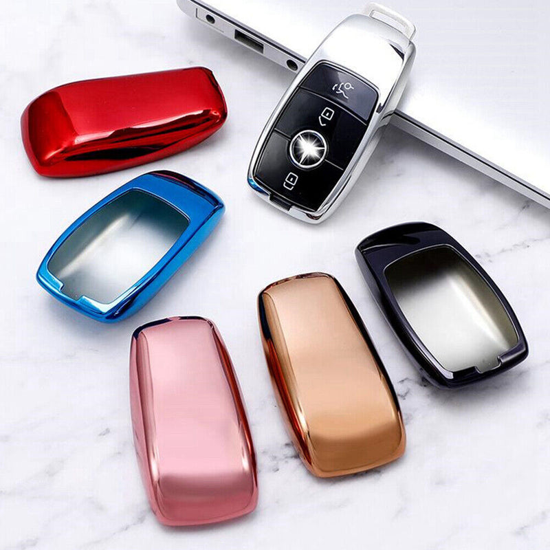 TPU Car Remote Smart Key Case Covers for Mercedes-Benz A B C E S G-Class