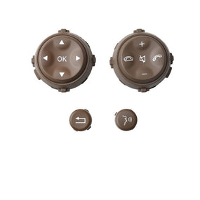 R&L Tan Steering Wheel Switch Button for Mercedes-Benz W221 S 2006-2009