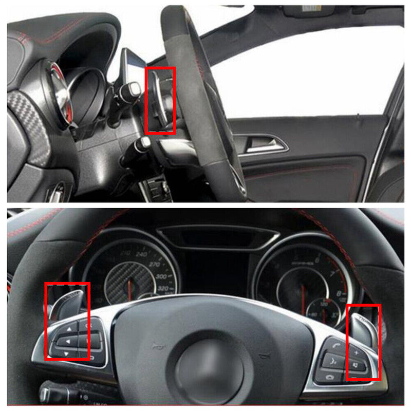 Steering Wheel Shift Paddle Shifter for Mercedes Benz A-Class (W176) 2013-2018