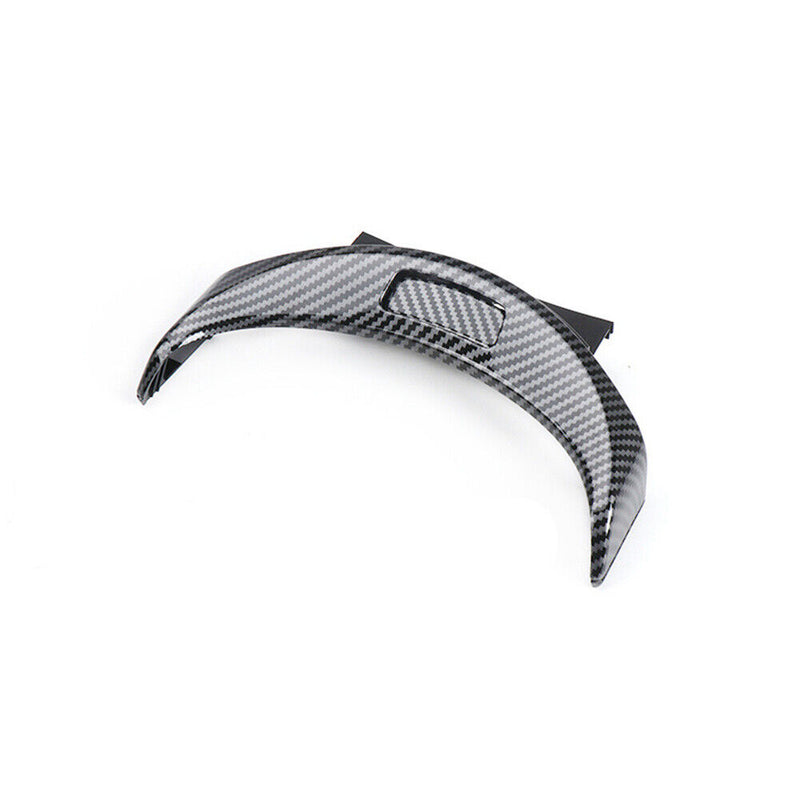 Carbon Fiber Center Console Armrest Storage Box Button for Benz W205 S205 C205
