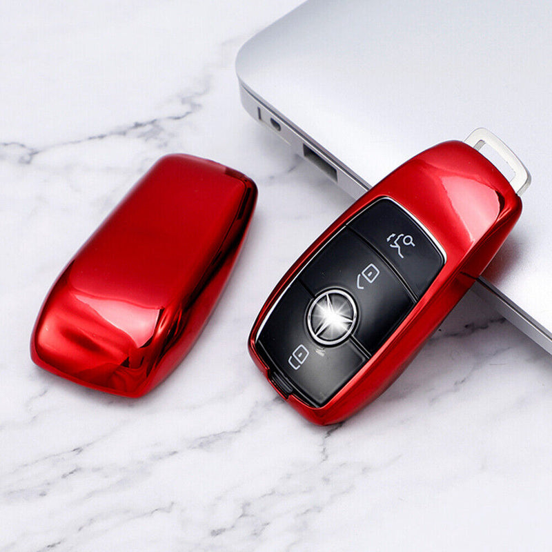 TPU Car Remote Smart Key Case Covers for Mercedes-Benz A B C E S G-Class