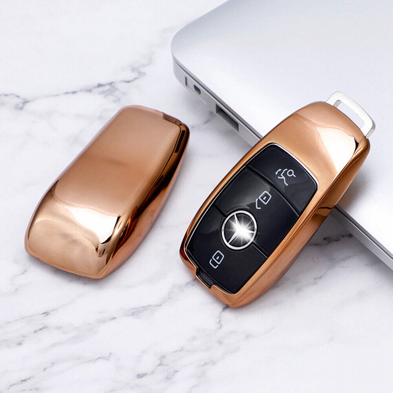TPU Car Remote Smart Key Case Covers for Mercedes-Benz A B C E S G-Class