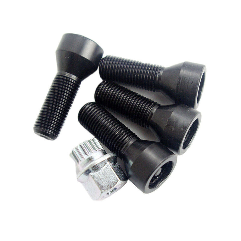 M14 x 1.5 Aluminum Wheel Bolts Lock Screw 36136786426 For BMW 7' E66 X3 E83