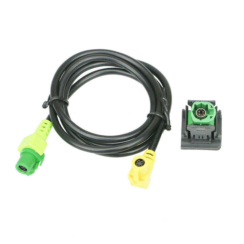 RCD510 RNS315 USB Switch Button w/Cable for VW Jetta MK5 MK6 Polo EOS 2005-2013