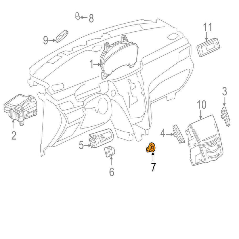 Start Stop Push Button Ignition Switch Keyless For Cadillac XTS 2013-17 20930082