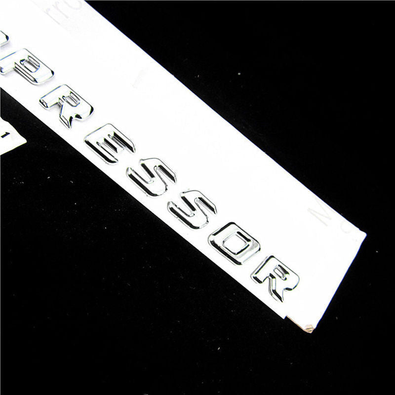1?¨¢Chrome Side Fender Sticker Emblem Badge OEM V8 BITURBO For All Mercedes-Benz