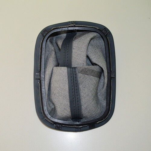Grey 5Speed Gear Shift Knob Gaitor Boot Leather For PASSAT B5/B5.5 1996-2005