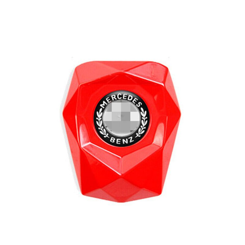Red Alloy Engine Start Stop Button Switch Decor Trim Cover for Mercedes-Benz