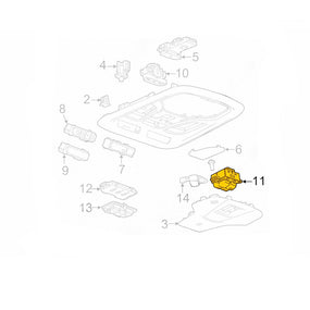 Sunroof Moon Roof-Switch 22799503 For Chevrolet Impala 2014-2016
