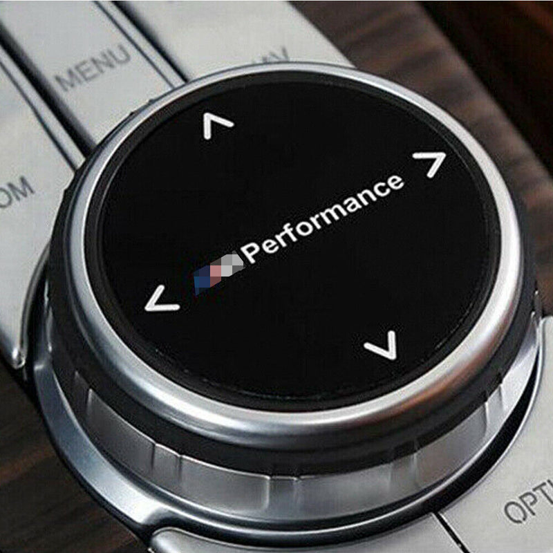 Multimedia IDRIVE Switch Knob Button Cover Trim M/// for BMW 5' 7' X3 X4 X5 X6