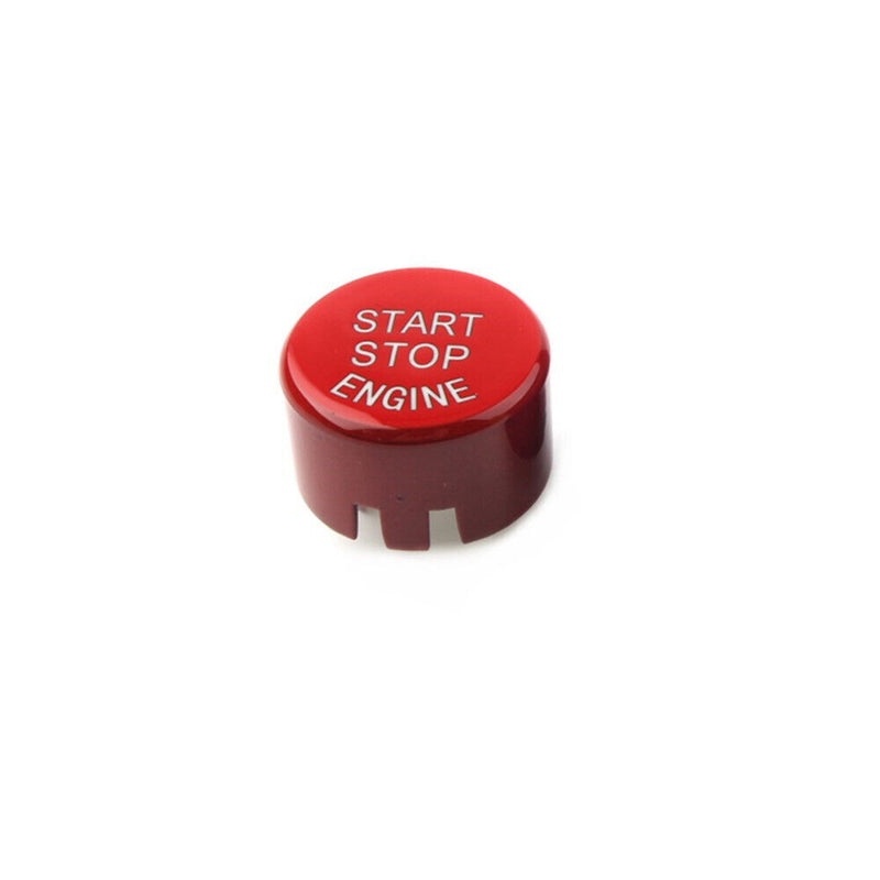 Red Engine Start Stop Push Button Cover Trim for BMW 5-series G30 G32 2017-2022