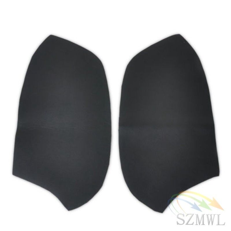 2 Pcs Leather Front Door Panels Armrest Covers For Honda Accord 08-12  Black