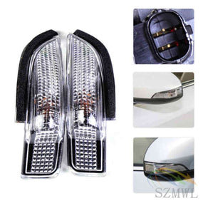 2Pcs Side Rear Mirror Indicator Turn Signal Light 81730-02140 For Toyota Camry