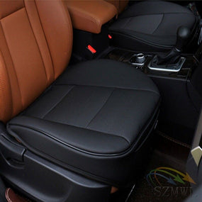 Luxury PU Leather 3D Full Surround Car Seat Protector Seat Cover Black