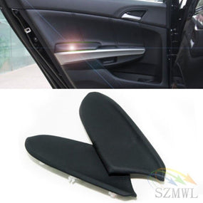 2 Pcs Leather Front Door Panels Armrest Covers For Honda Accord 08-12  Black