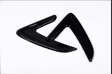 2X Chrome Side Marker Fender Air Wing Vent Trim Cover For BMW 3 Series 2013-2016