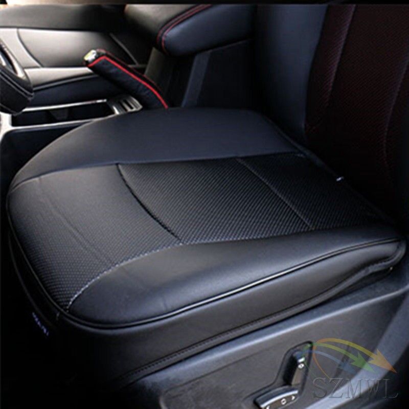 Luxury PU Leather 3D Full Surround Car Seat Protector Seat Cover Black